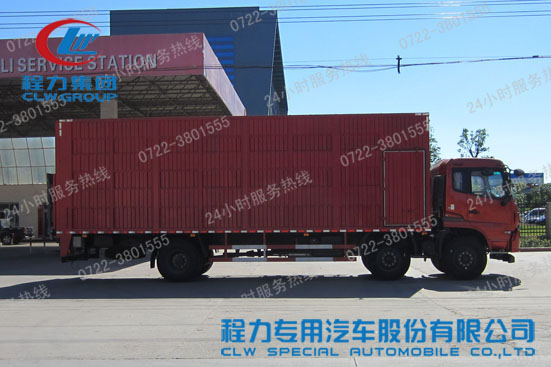 程力威牌CLW5251CCQ4型畜禽運輸車